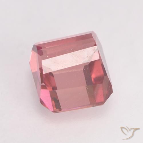 Turmalina Bubblegum rosado claro natural de 1.10 ct, Corte Octágono / Esmeralda, VVS-VS