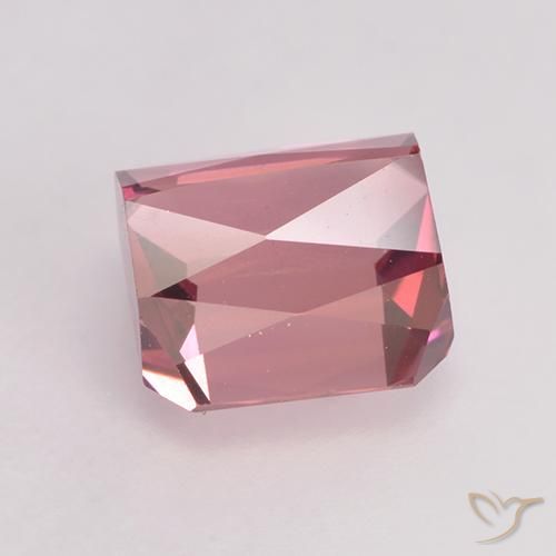 Turmalina Bubblegum rosado claro natural de 1.43 ct, Corte Octágono / Esmeralda, VVS-VS