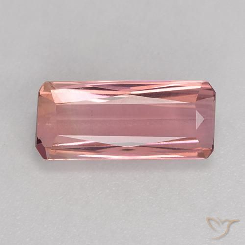 1.93ct Natural Rosado medio Turmalina, corte esmeralda, VVS-VS