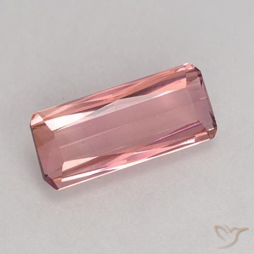Turmalina Rosado medio natural de 1.93 ct, Corte Octágono / Esmeralda, VVS-VS