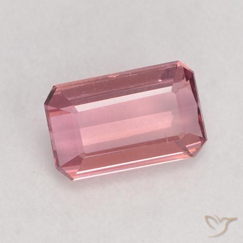 Turmalina Bubblegum rosado claro natural de 1.01 ct, Corte Octágono / Esmeralda, VS