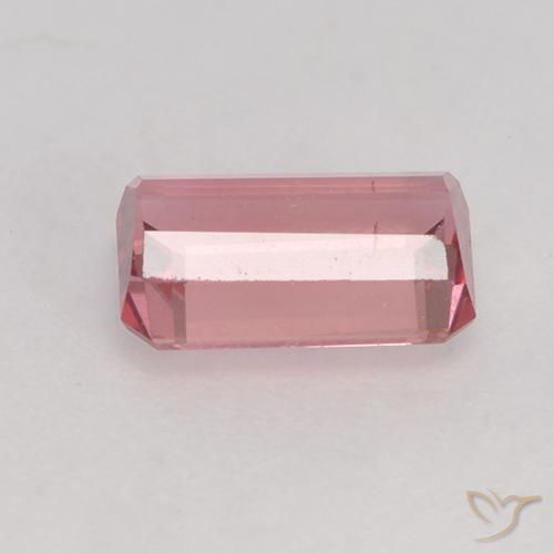 Turmalina Bubblegum rosado claro natural de 1.01 ct, Corte Octágono / Esmeralda, VS