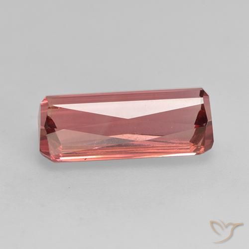 Turmalina Rosado medio natural de 3.51 ct, Corte Octágono / Esmeralda, VS