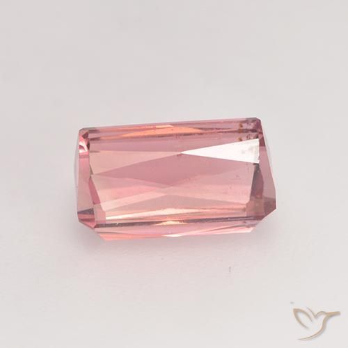 Turmalina Rosado Bubblegum natural de 2.38 ct, Corte Octágono / Esmeralda, VS-SI