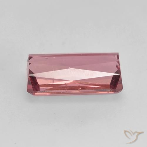 Turmalina Rosado intenso natural de 2.64 ct, Corte Octágono / Esmeralda, SI