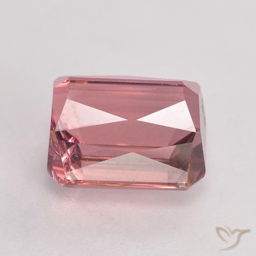Turmalina Rosado medio natural de 3.60 ct, Corte Octágono / Esmeralda, SI