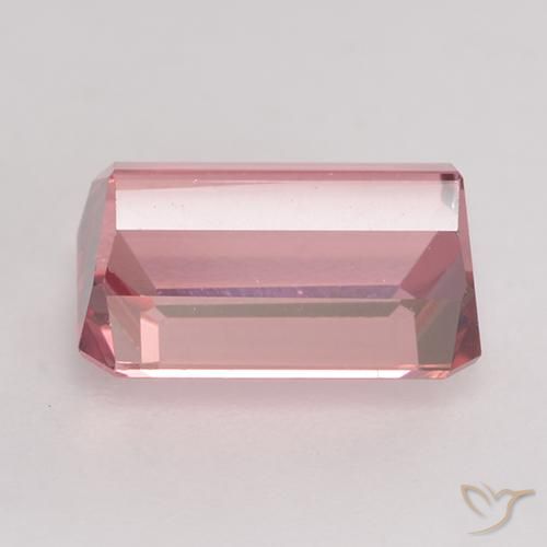 Turmalina Bubblegum rosado claro natural de 1.85 ct, Corte Octágono / Esmeralda, VVS-VS