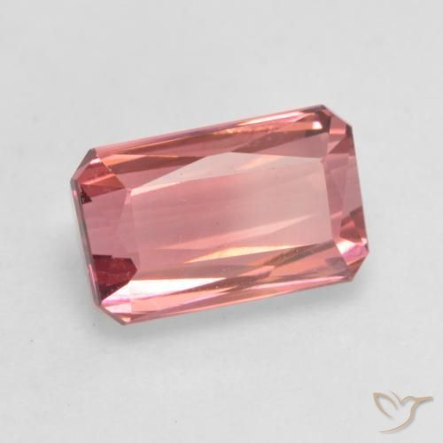 Turmalina Rosado medio natural de 2.19 ct, Corte Octágono / Esmeralda, VVS-VS