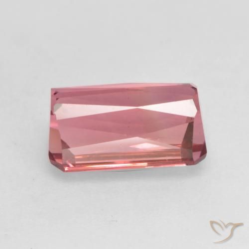 Turmalina Rosado medio natural de 2.19 ct, Corte Octágono / Esmeralda, VVS-VS