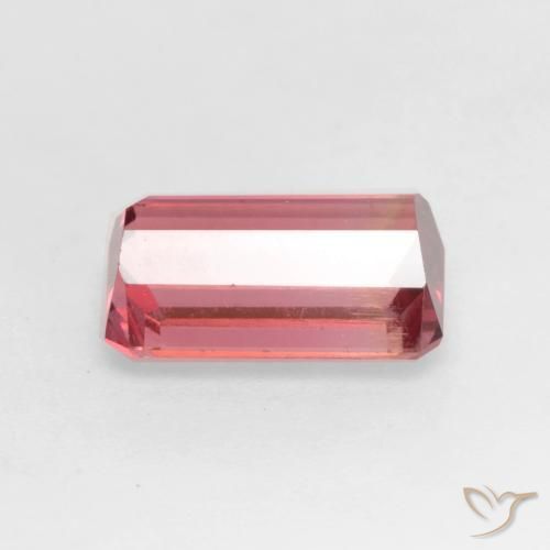 Turmalina Rosado medio natural de 2.37 ct, Corte Octágono / Esmeralda, VS