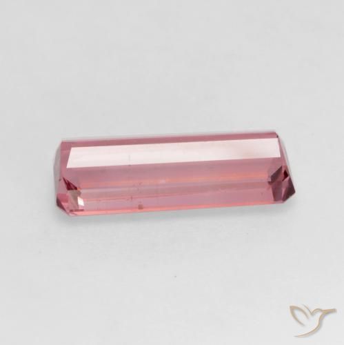 Turmalina Rosado naranja natural de 2.19 ct, Corte Octágono / Esmeralda, VS-SI