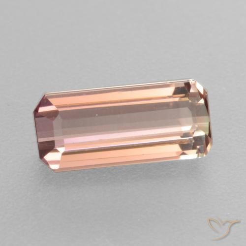 Turmalina Rosado claro natural de 1.65 ct, Corte Octágono / Esmeralda, VVS-VS