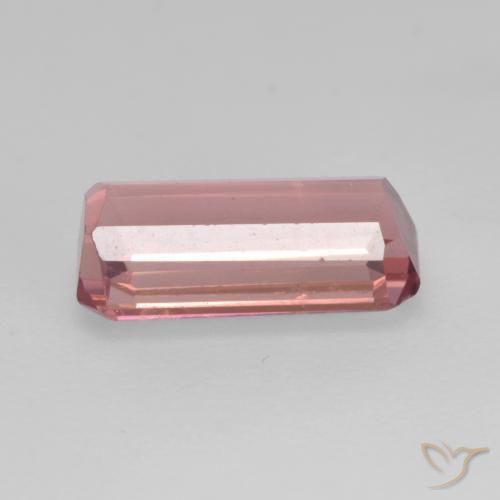 Turmalina Rosado naranja natural de 1.16 ct, Corte Octágono / Esmeralda, VS