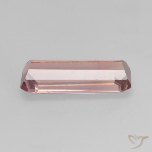 Turmalina Rosado medio natural de 1.15 ct, Corte Octágono / Esmeralda, VS