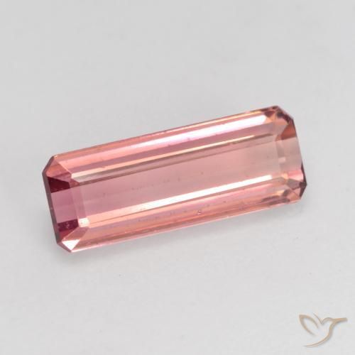 Turmalina Rosado medio natural de 1.33 ct, Corte Octágono / Esmeralda, VS