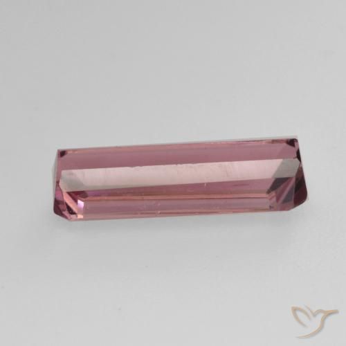 Turmalina Púrpura real natural de 1.47 ct, Corte Octágono / Esmeralda, VS