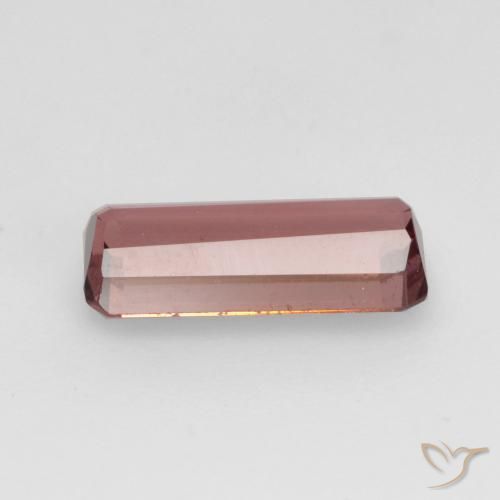 Turmalina Rosado medio natural de 1.19 ct, Corte Octágono / Esmeralda, SI