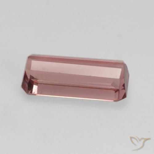 Turmalina Rosado naranja natural de 1.21 ct, Corte Octágono / Esmeralda, VS-SI