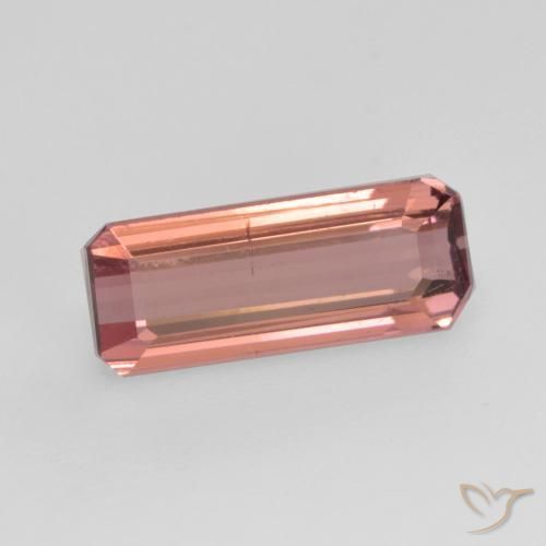 Turmalina Rosado medio natural de 1.22 ct, Corte Octágono / Esmeralda, VS-SI