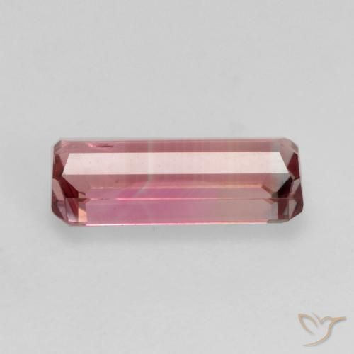 Turmalina Rosado naranja natural de 1.16 ct, Corte Octágono / Esmeralda, VS-SI