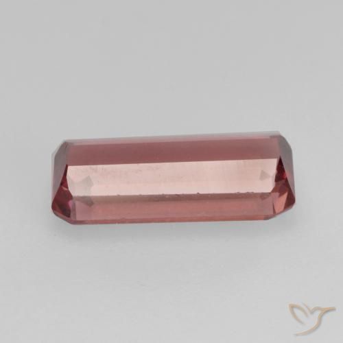Turmalina Rosado medio natural de 1.36 ct, Corte Octágono / Esmeralda, VVS-VS