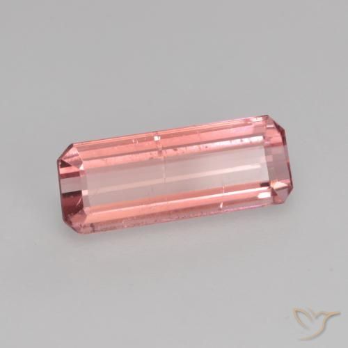 Turmalina Rosado Bubblegum natural de 1.14 ct, Corte Octágono / Esmeralda, SI