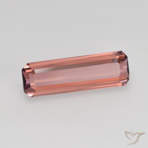 Turmalina Rosado medio natural de 1.04 ct, Corte Octágono / Esmeralda, VVS-VS