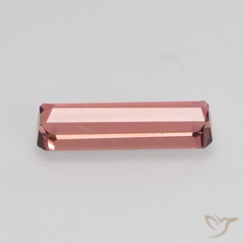 Turmalina Rosado medio natural de 1.04 ct, Corte Octágono / Esmeralda, VVS-VS