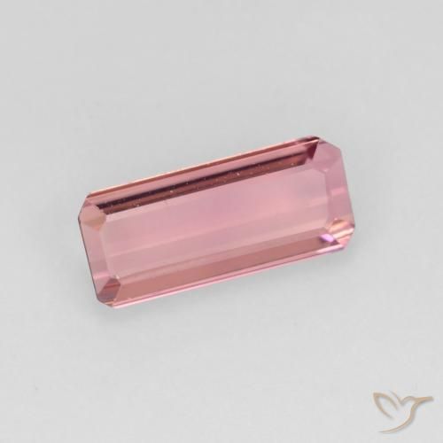 Turmalina Tono rosado Bubblegum natural de 0.93 ct, Corte Octágono / Esmeralda, VS