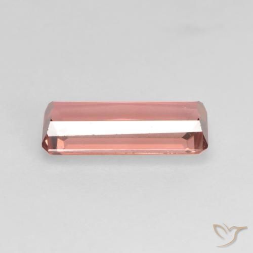 Turmalina Rosado claro medio natural de 0.97 ct, Corte Octágono / Esmeralda, VS