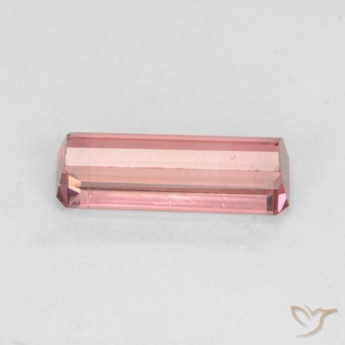 Turmalina Rosado intenso natural de 1.64 ct, Corte Octágono / Esmeralda, VS-SI