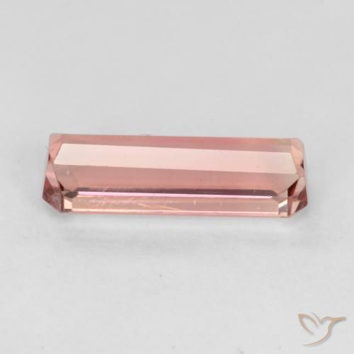 Turmalina Rosado terroso natural de 1.47 ct, Corte Octágono / Esmeralda, VS-SI