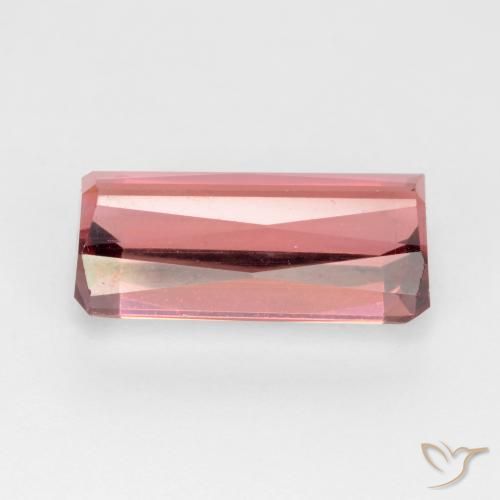 Turmalina Rosado medio natural de 3.19 ct, Corte Octágono / Esmeralda, VS-SI