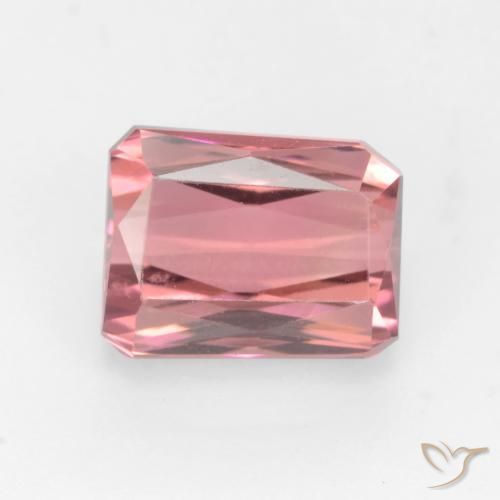 2.70ct Natural Rosado naranja Turmalina, corte esmeralda, VVS-VS
