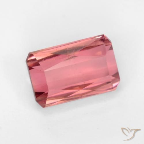 Turmalina Rosado Bubblegum natural de 2.34 ct, Corte Octágono / Esmeralda, VS-SI