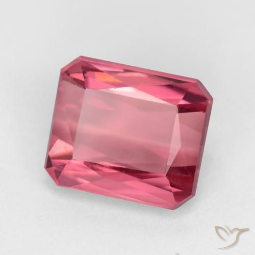 Turmalina Rosado claro natural de 2.28 ct, Corte Octágono / Esmeralda, VS-SI