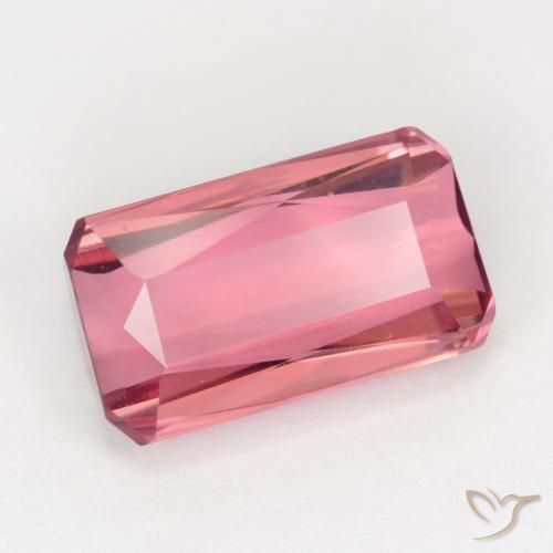 Turmalina Rosado Bubblegum natural de 2.59 ct, Corte Octágono / Esmeralda, VS