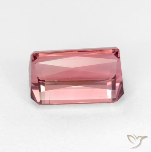 Turmalina Rosado Bubblegum natural de 2.53 ct, Corte Octágono / Esmeralda, VS