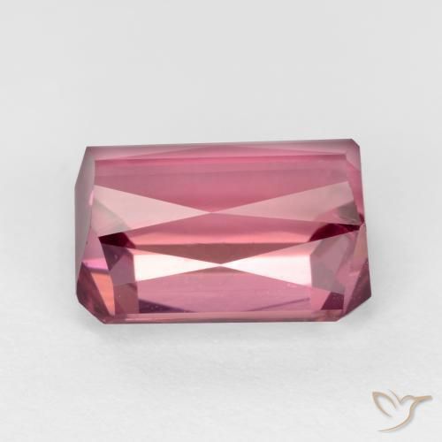 Turmalina Rosado Bubblegum natural de 2.55 ct, Corte Octágono / Esmeralda, VS-SI