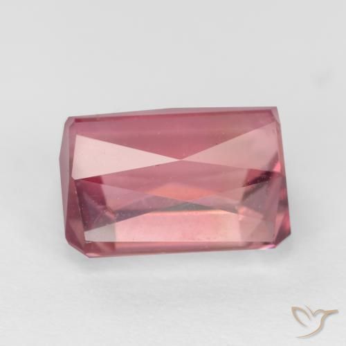 Turmalina Rosado Bubblegum natural de 2.71 ct, Corte Octágono / Esmeralda, VS-SI