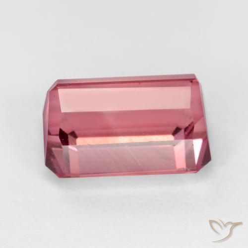 Turmalina Rosado Bubblegum natural de 2.47 ct, Corte Octágono / Esmeralda, VS