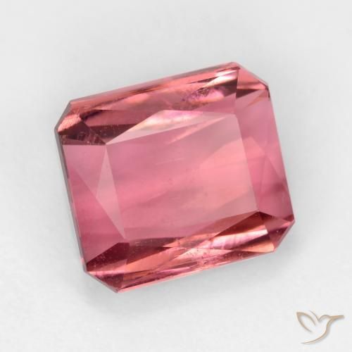 Turmalina Rosado claro natural de 2.67 ct, Corte Octágono / Esmeralda, SI