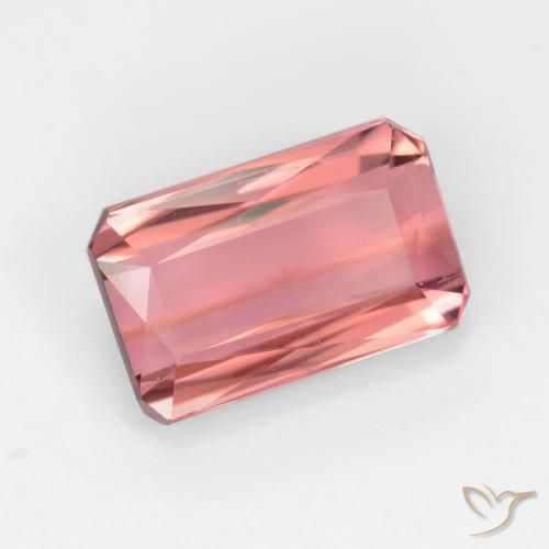 Turmalina Rosado claro natural de 2.64 ct, Corte Octágono / Esmeralda, VS-SI