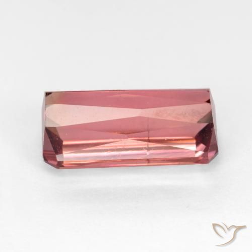 Turmalina Rosado claro natural de 3.63 ct, Corte Octágono / Esmeralda, SI