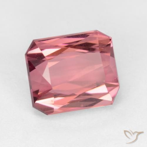 Turmalina Rosado Bubblegum natural de 2.17 ct, Corte Octágono / Esmeralda, VS