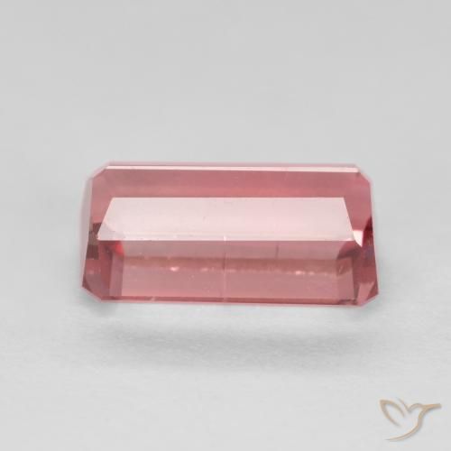 Turmalina Rosado claro natural de 1.60 ct, Corte Octágono / Esmeralda, SI