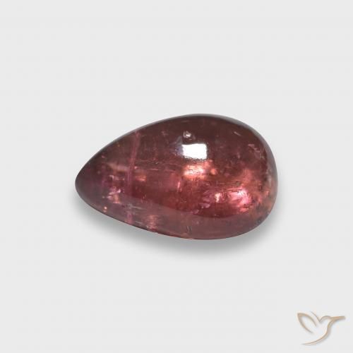 Turmalina Carmesí intenso natural de 2.61 ct, En forma de pera, Transparente