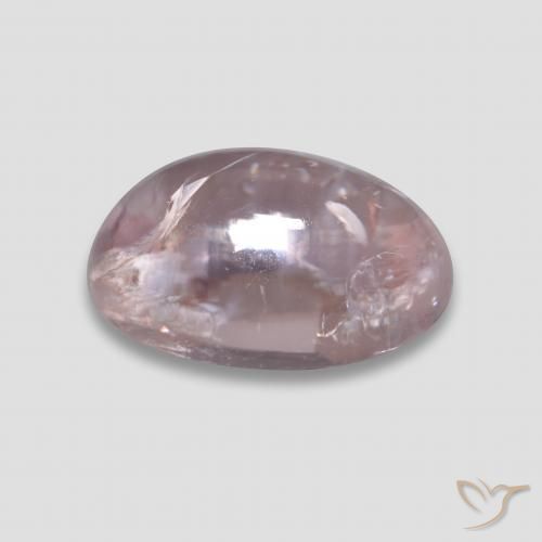 Turmalina Rosado claro natural de 13.66 ct, Ovalada, Transparente