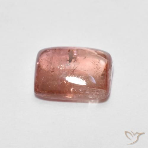 Turmalina Rosado rosa intenso natural de 2.85 ct, Forma Cojín, Transparente