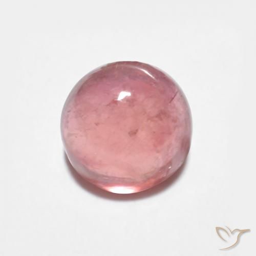 0.93ct Natural Rosado Bubblegum Turmalina, Redondo, Transparente
